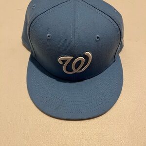 New Era Blue Cap with White Logo